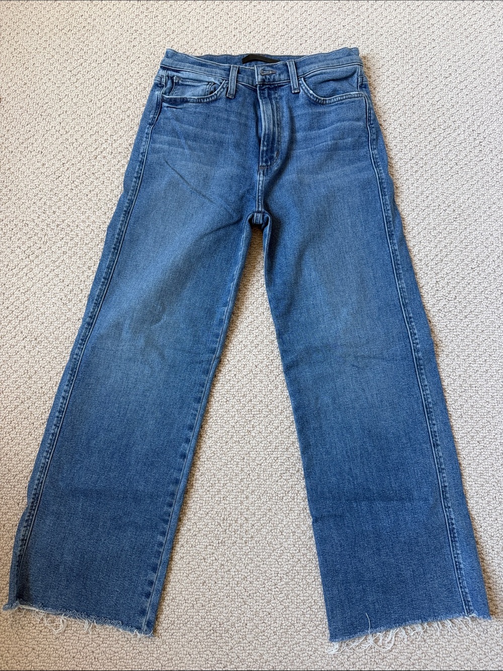 Joe's Jeans The Blake high rise wide leg Jeans in Medium Blue